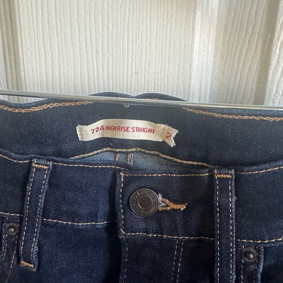 Ladies Levi 724 Straight jeans - Picture 3 of 3